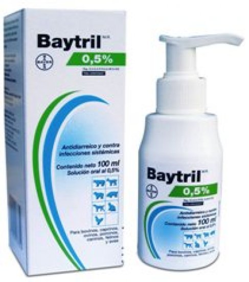 Oral Baytril 0.5% - Enrofloxacin 50 ml.
