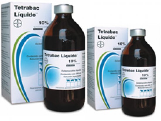 Liquid Tetrabac - Oxytetracycline 100 ml.