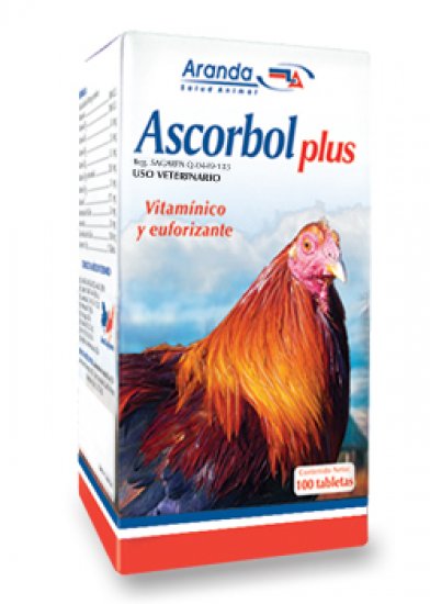 Ascorbol Plus - Vitamins and B12 100 tabs.