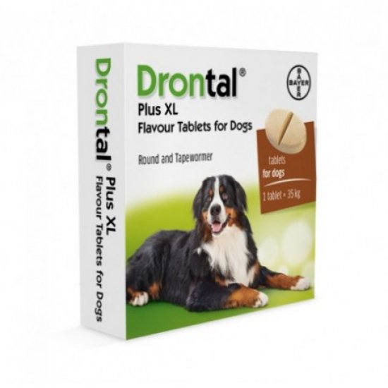 DRONTAL PLUS 1 TAB. LARGE DOGS